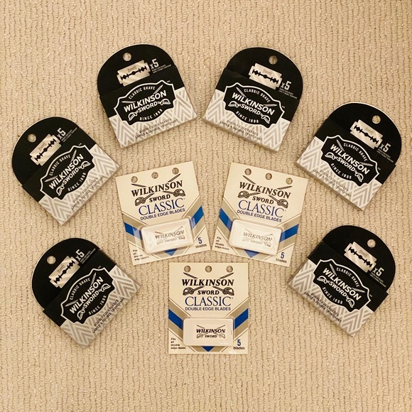 Wilkinson Sword I Nine 5-Pack Classic & Classic Shave Double Edge Razor Blades - Picture 1 of 7